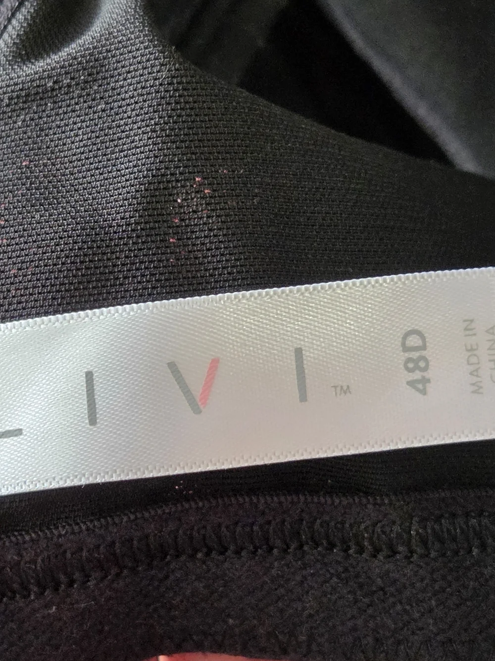 LIVI Active Max Support High-Impact Underwire Sports Bra by Lane Bryant 48D
